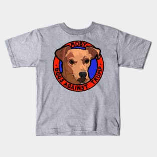 DOGS AGAINST TRUMP - MOBY Kids T-Shirt